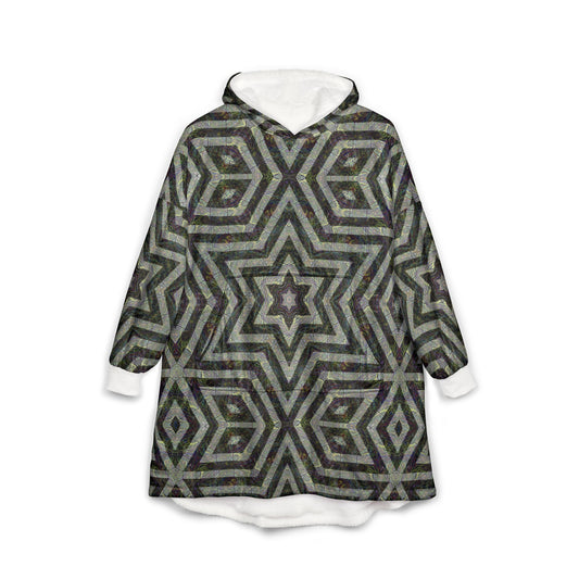 Unisex Hooded Blanket - Kaleidoscope P5 No. 11