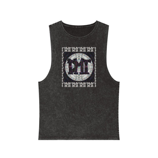 Unisex Stonewash Tank Top - DMT Scribe No.6