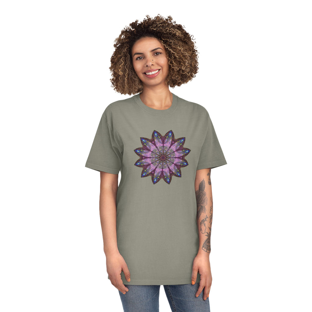 Unisex Faded Shirt - Love Light Mandalas No.19