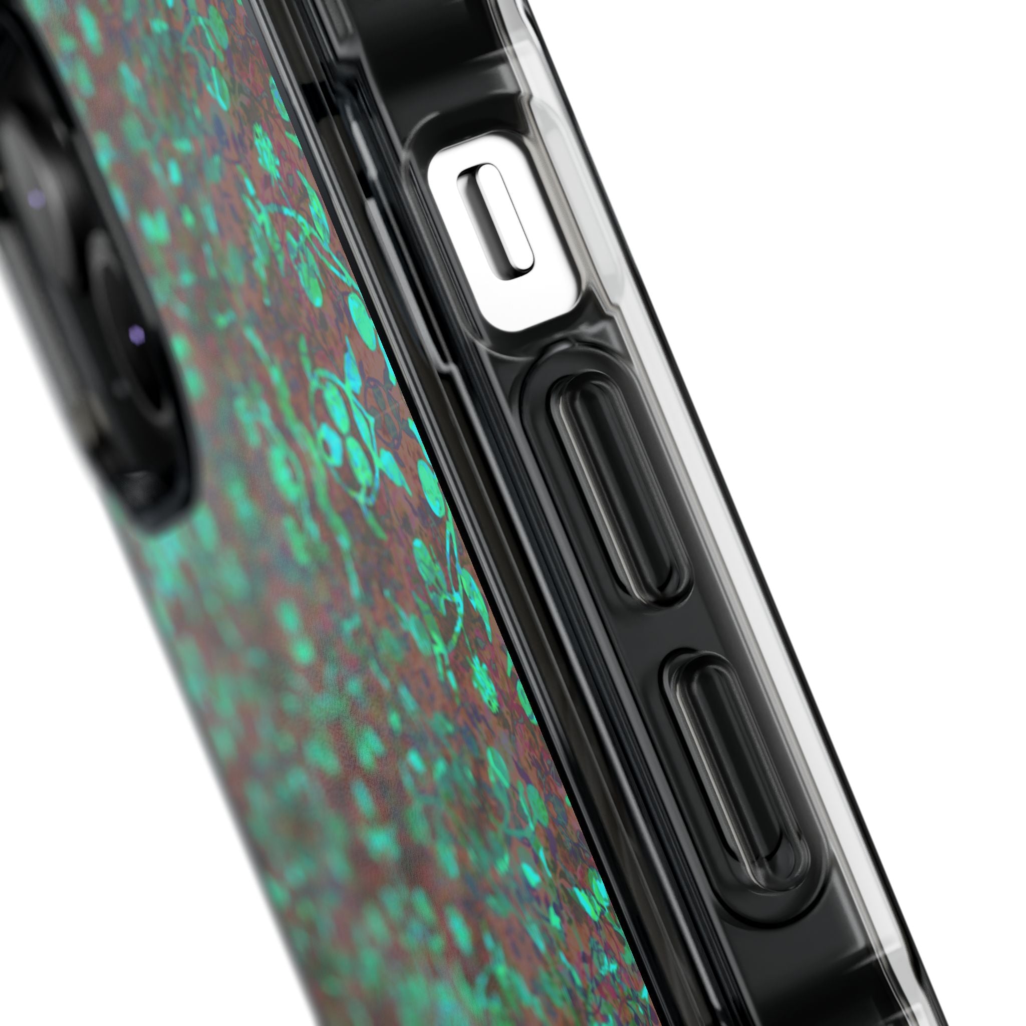 iPhone 14 Magnetic Clear Impact Case - Hidden Weave Series No.29