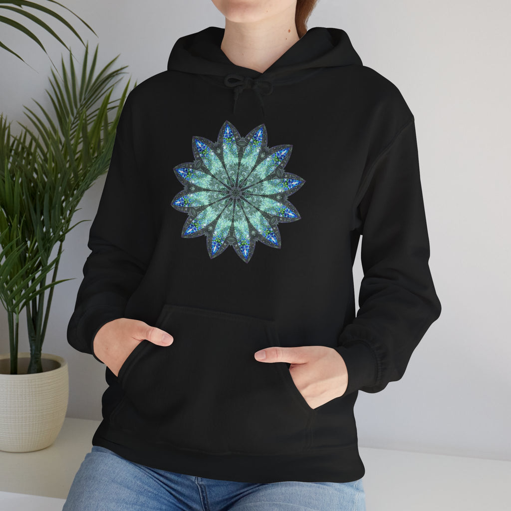 Unisex Heavy Blend™ Hooded Sweatshirt - Love Light Mandalas No.20