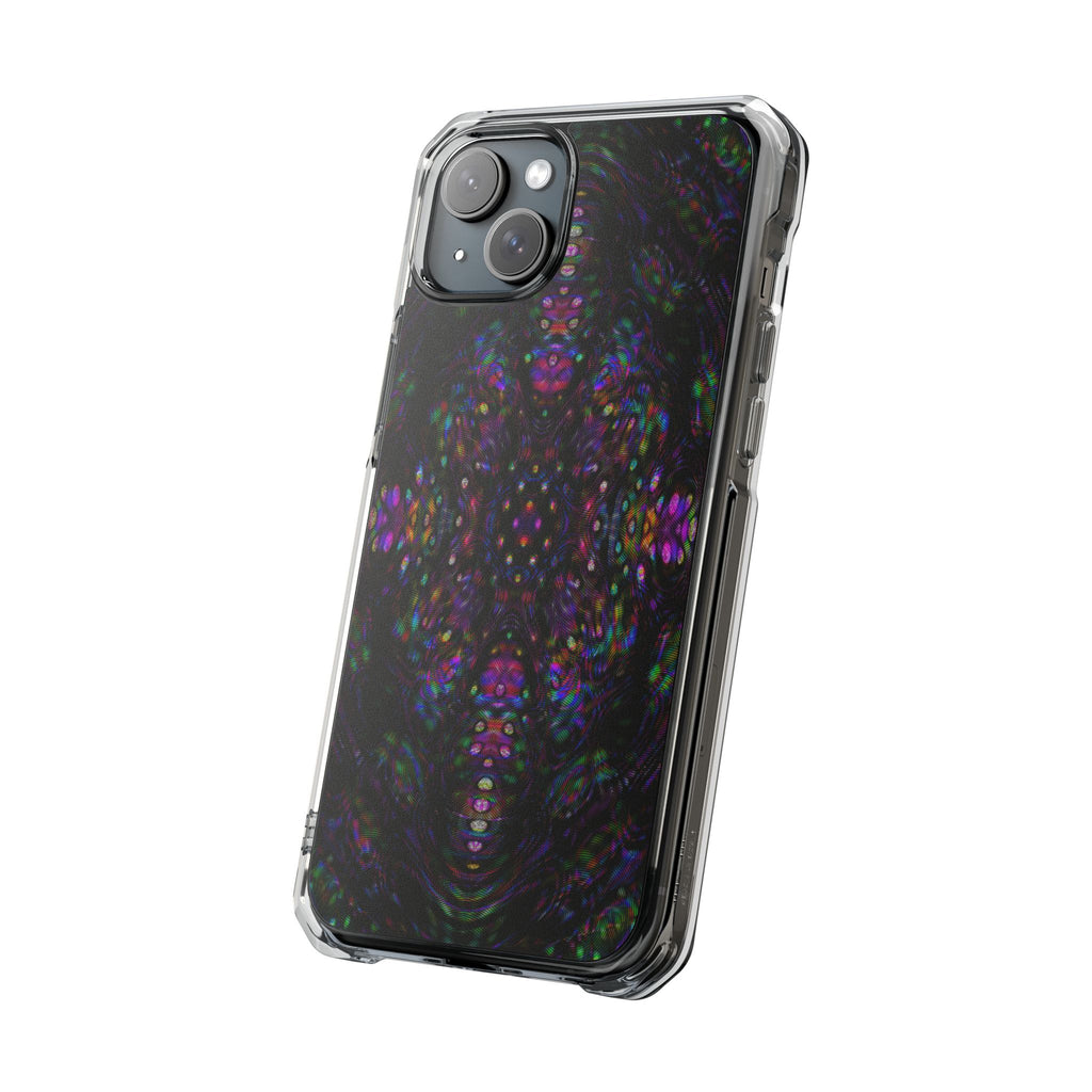 iPhone 15 Magnetic Clear Impact Case - DMT Scribe Tiles No.3