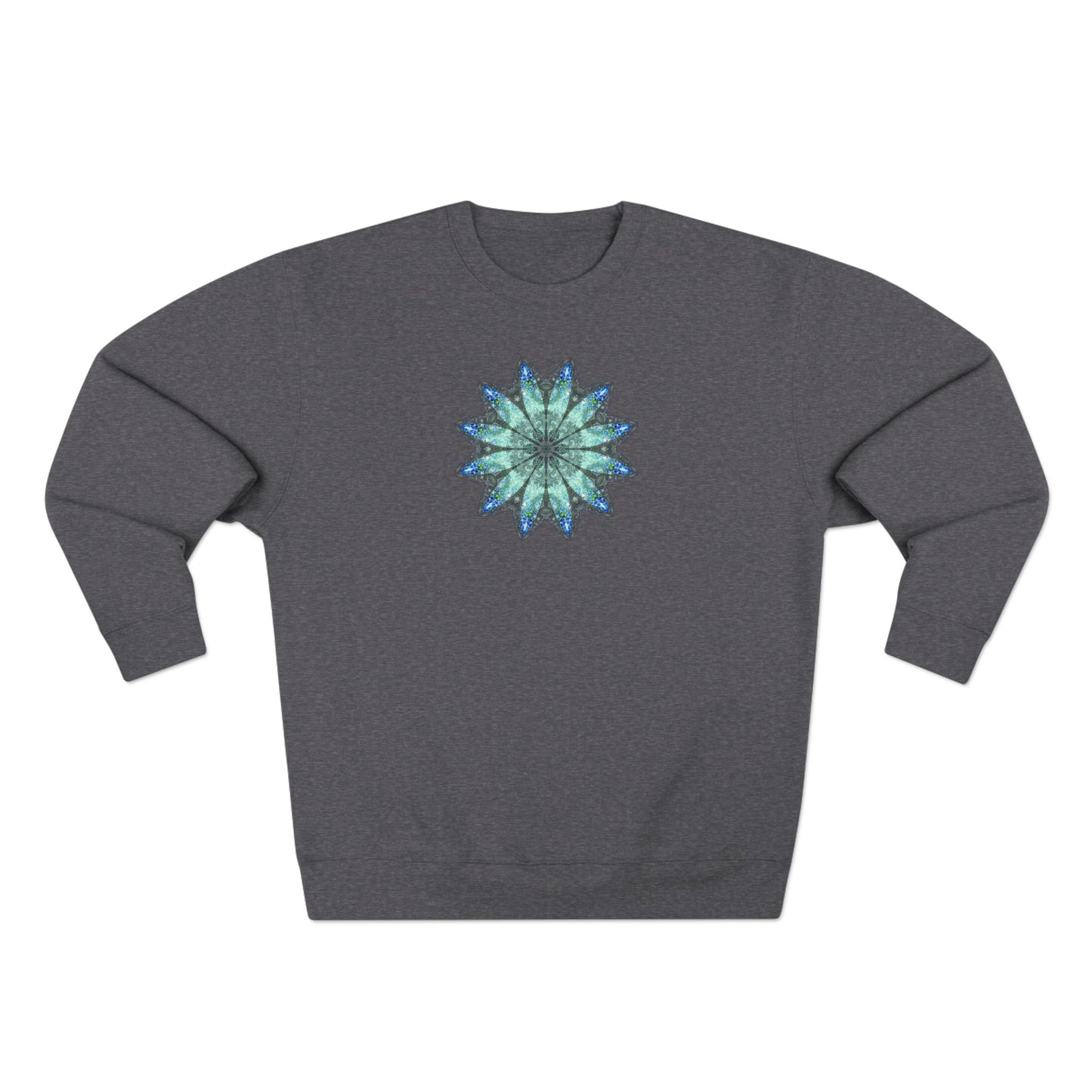 Unisex Crewneck Sweatshirt - Love Light Mandalas No.20