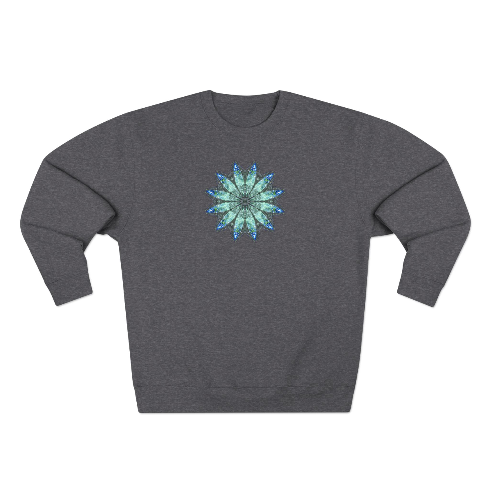 Unisex Crewneck Sweatshirt - Love Light Mandalas No.20