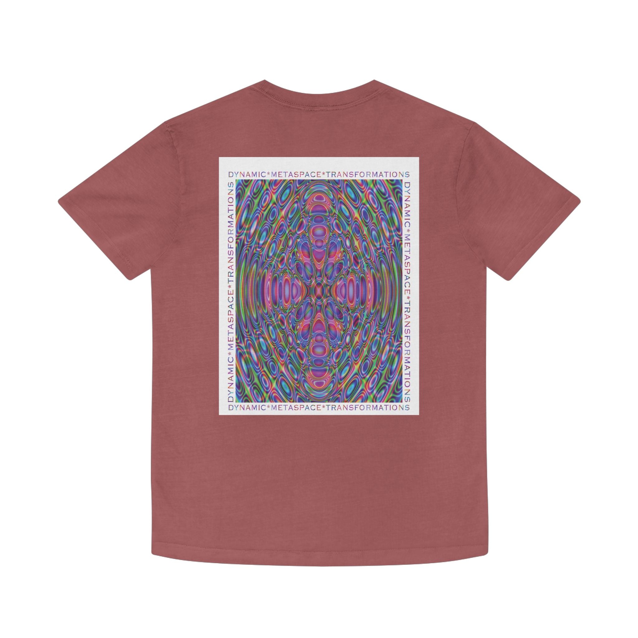 Unisex Faded Shirt (Back) - DMT Seer No.1