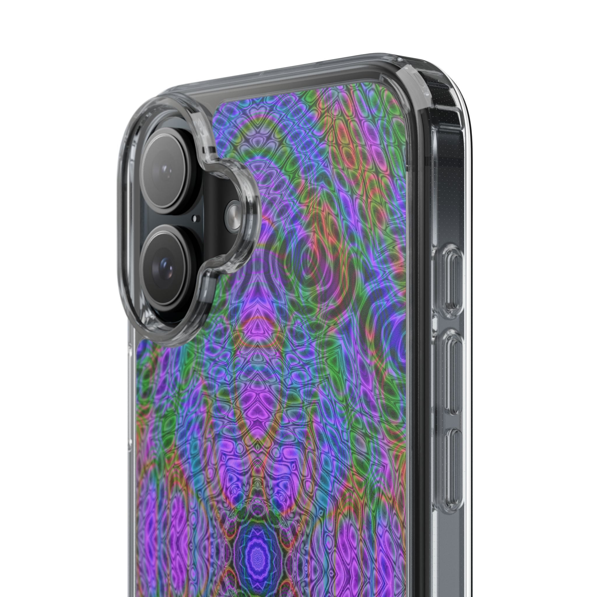 iPhone 16 Clear Case – DMT Seer No.21