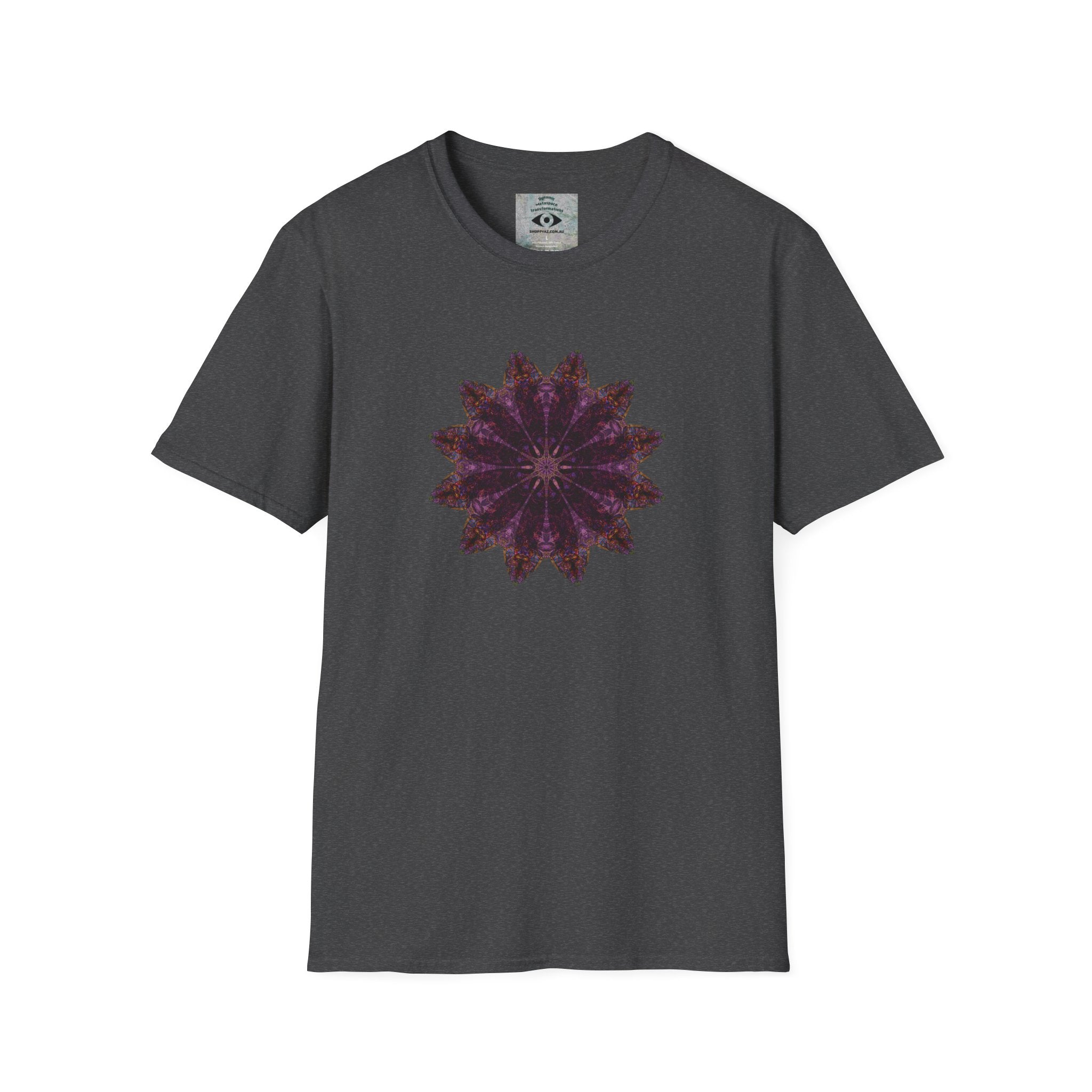 Unisex Softstyle T-Shirt - Love Light Mandalas No.15