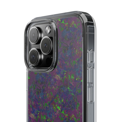 iPhone 16 Clear Case – Hidden Weave Series V3 No.23