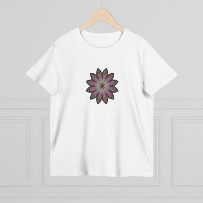 Women’s Maple Tee - Love Light Mandalas No.9