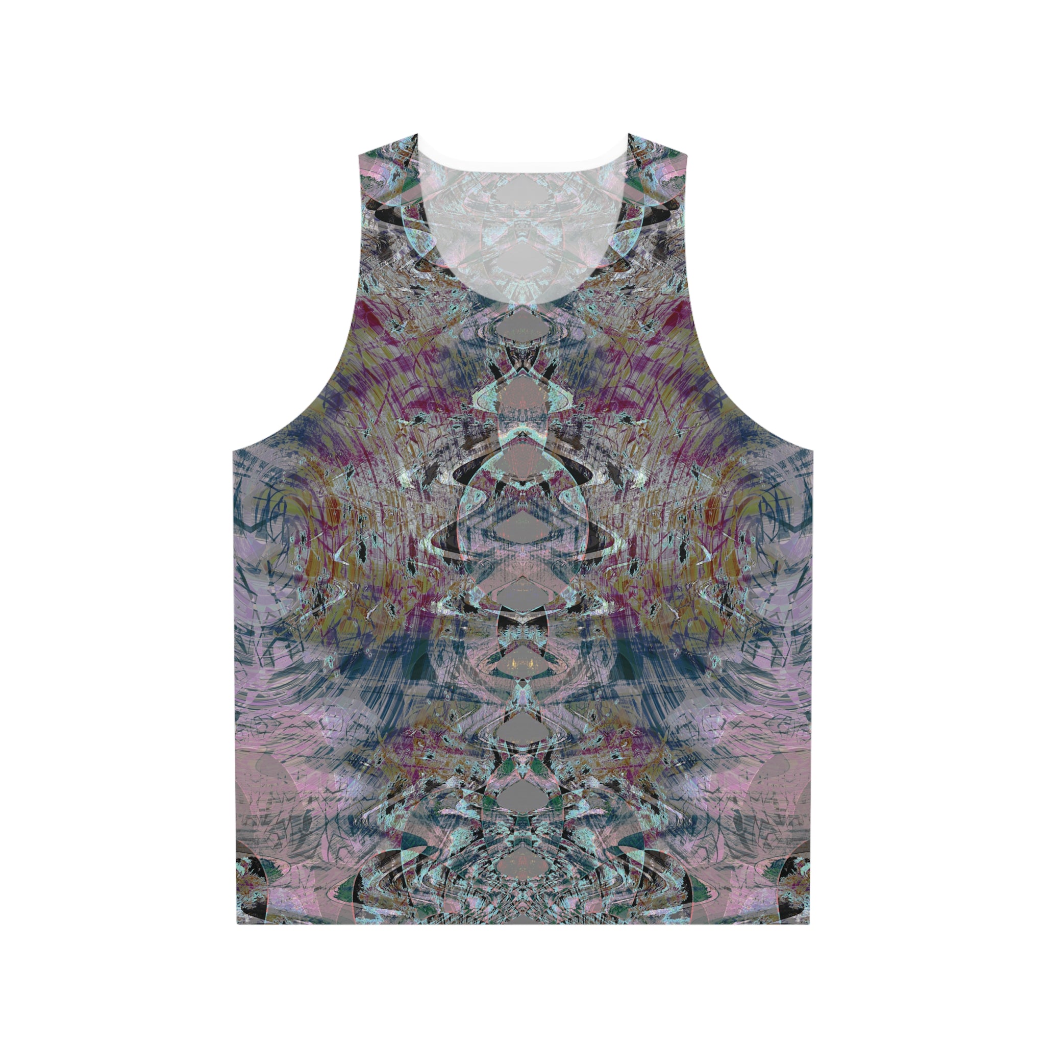 Unisex Tank Top - Love Light Fractals No.5