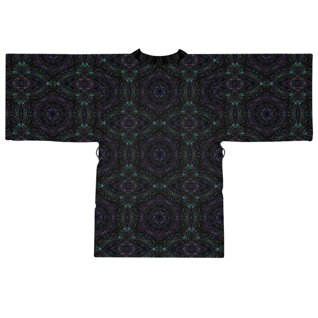 Long Sleeve Kimono Robe - P5 Kaleidoscopic No.32