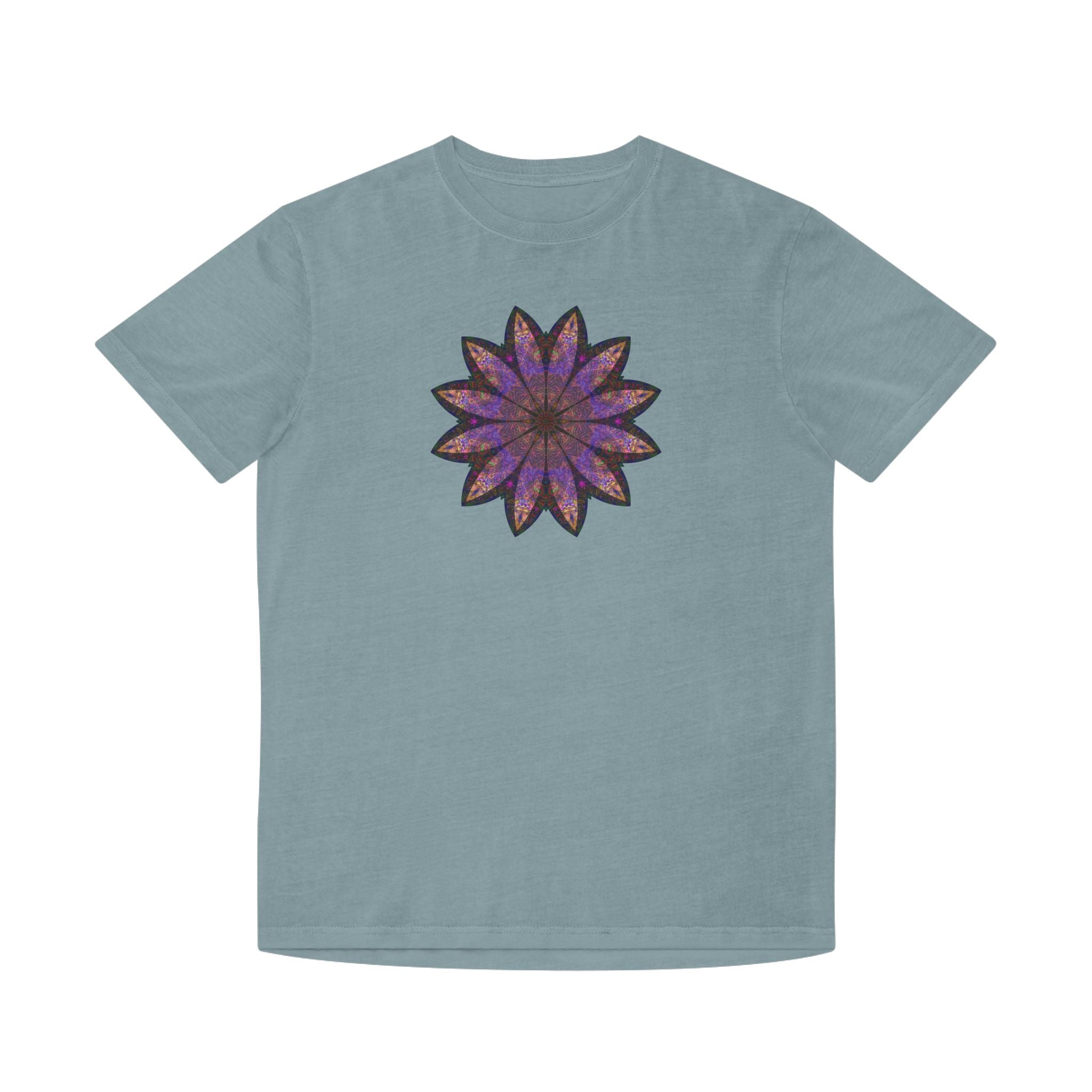 Unisex Faded Shirt - Love Light Mandalas No.23