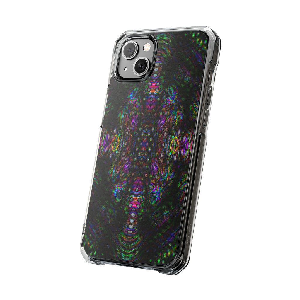 iPhone 14 Magnetic Clear Impact Case - DMT Scribe Tiles No.2