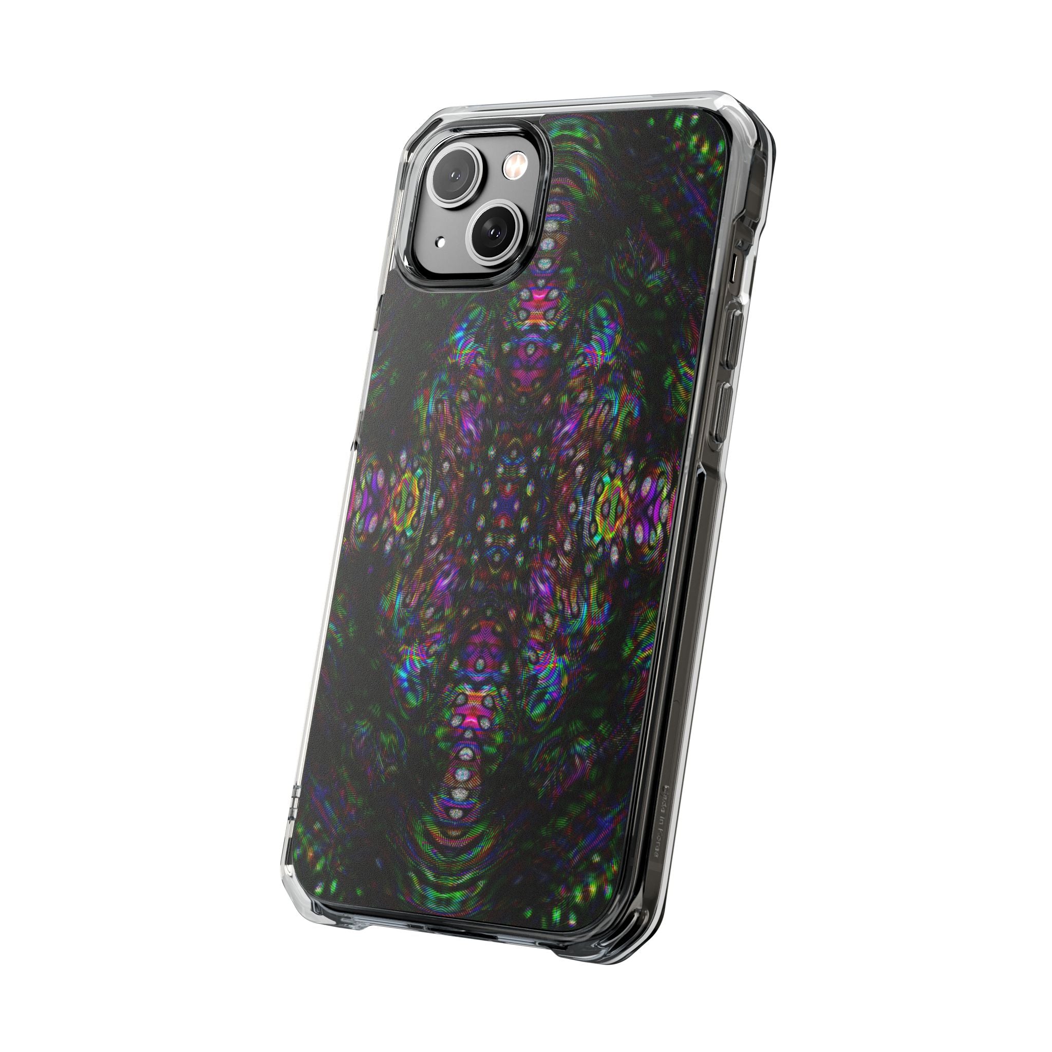 iPhone 14 Magnetic Clear Impact Case - DMT Scribe Tiles No.2