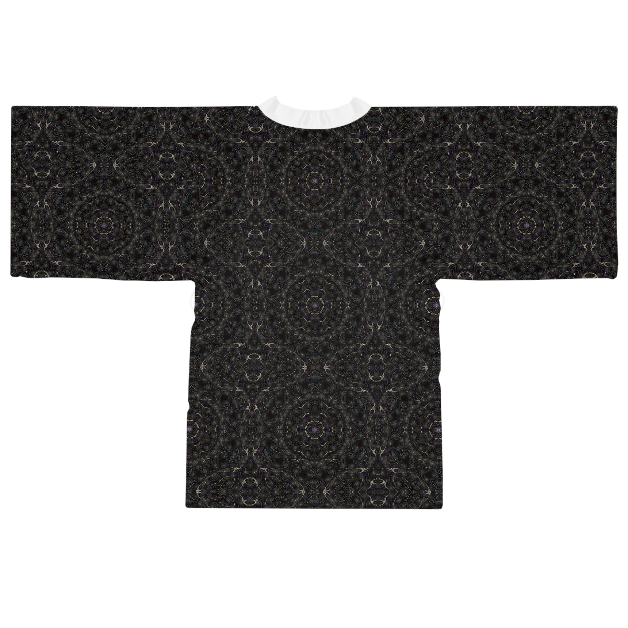 Long Sleeve Kimono Robe - P5 Kaleidoscopic No.18