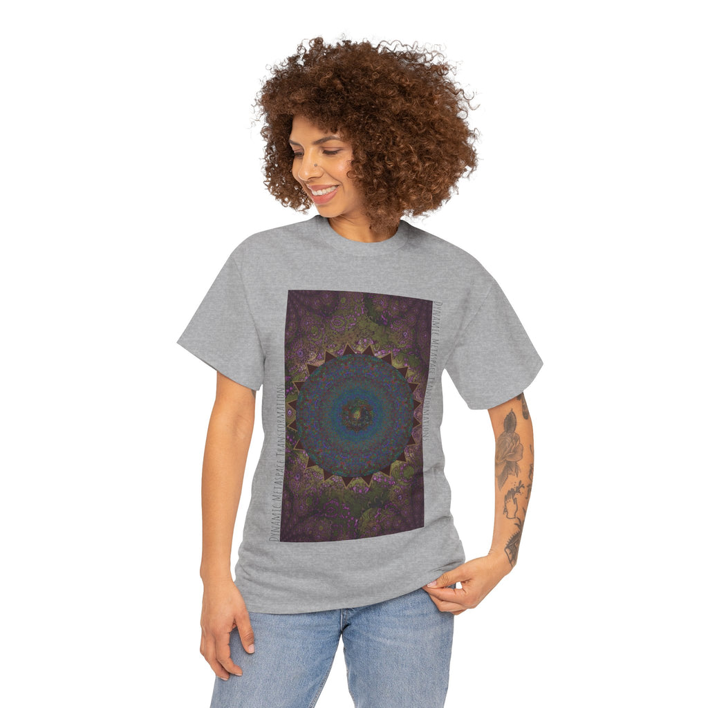 Unisex Heavy Cotton Tee - Love Light Spheres No. L8S1