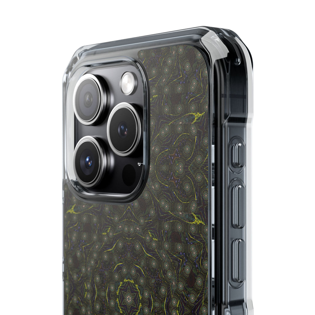 iPhone 15 Magnetic Clear Impact Case - P5 Kaleidoscopic No.2