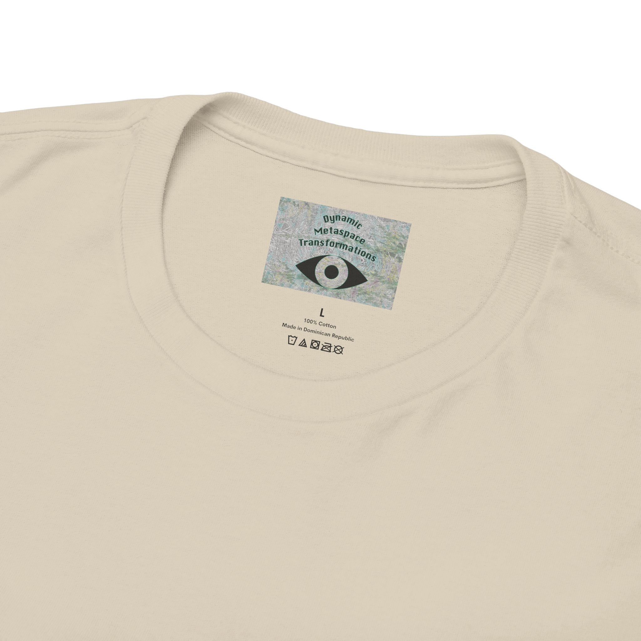 Unisex Heavy Cotton Tee (Back) - DMT Seer No.11