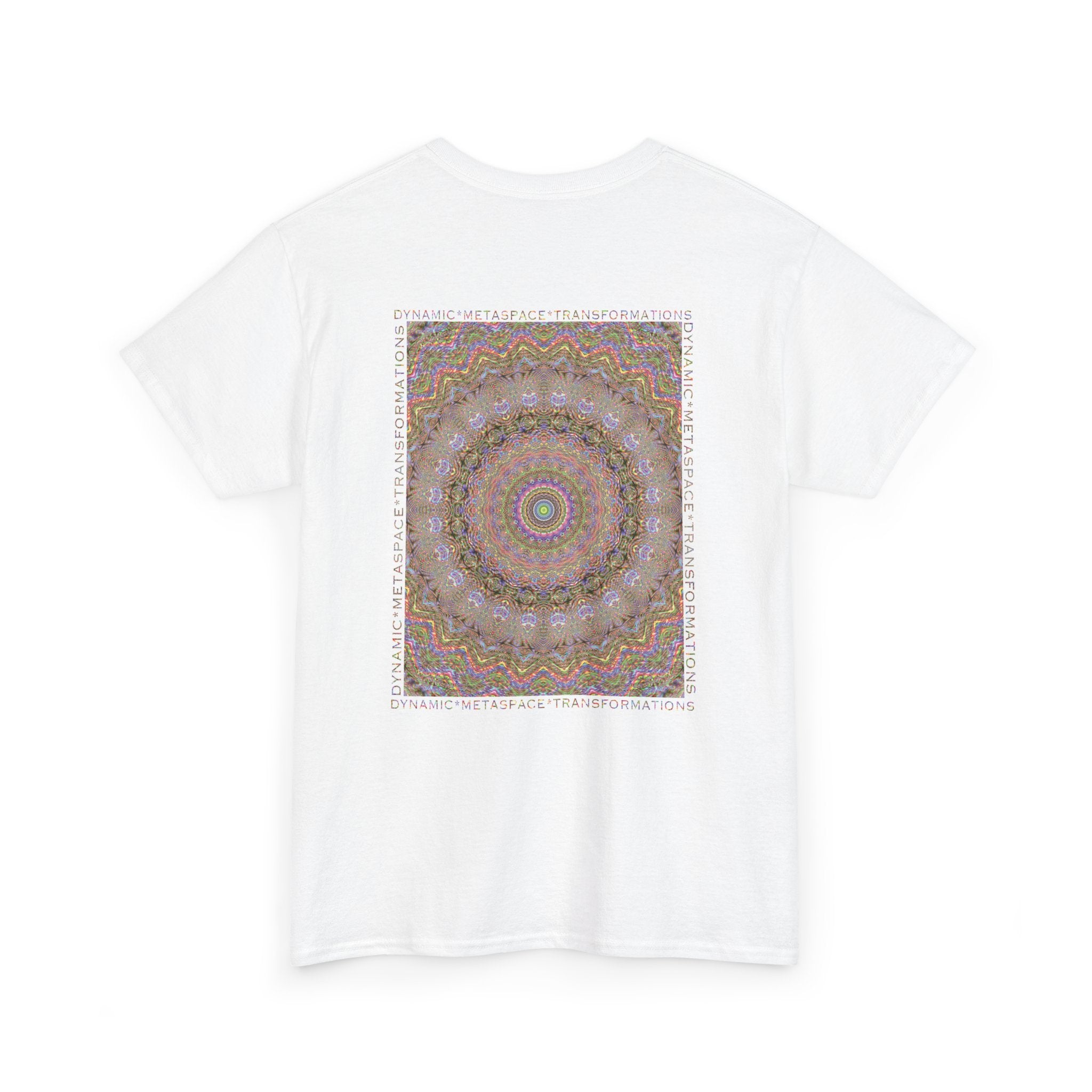 Unisex Heavy Cotton Tee (Back) - DMT Seer No.6
