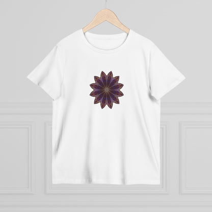 Women’s Maple Tee - Love Light Mandalas No.11