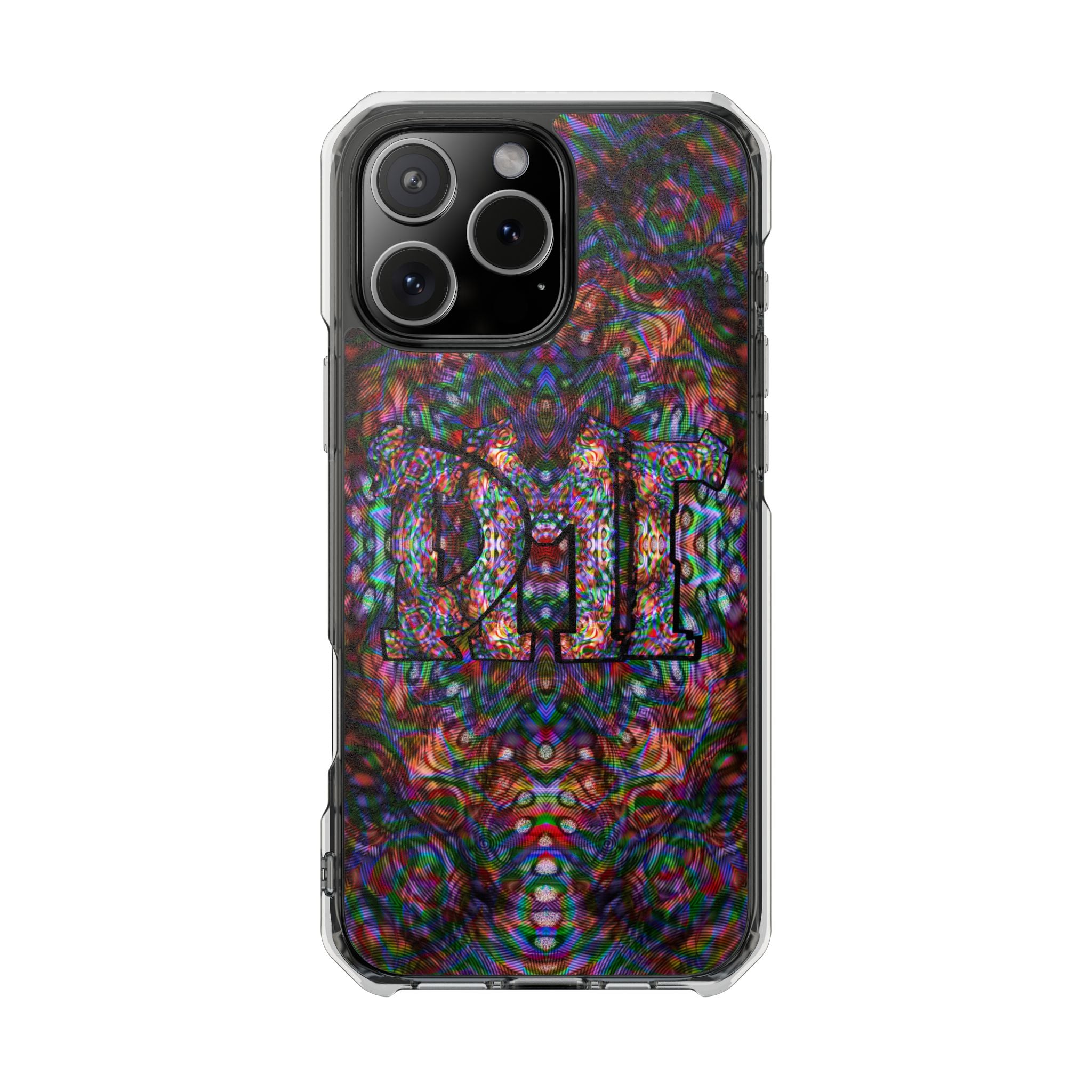 iPhone 16 Magnetic Clear Impact Case - DMT Scribe No.S1T1