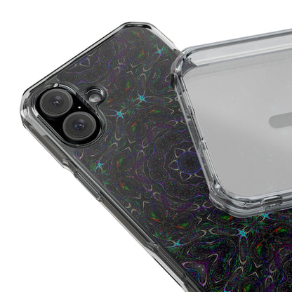 iPhone 16 Magnetic Clear Impact Case - P5 Kaleidoscopic No.32