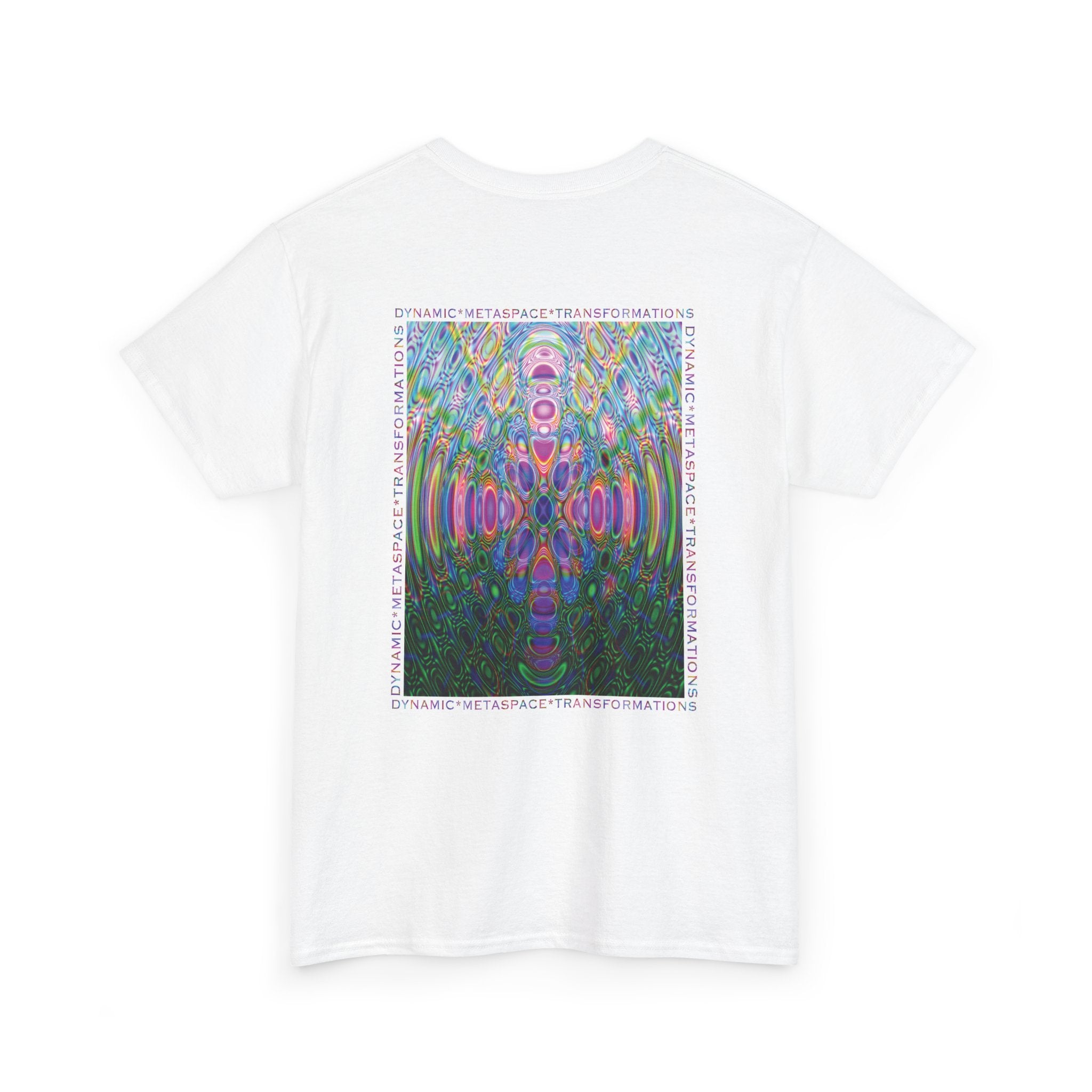 Unisex Heavy Cotton Tee (Back) - DMT Seer No.2