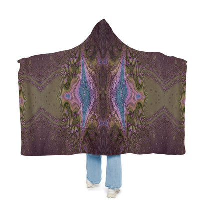Snuggle Blanket - Love Light Fractals No.11