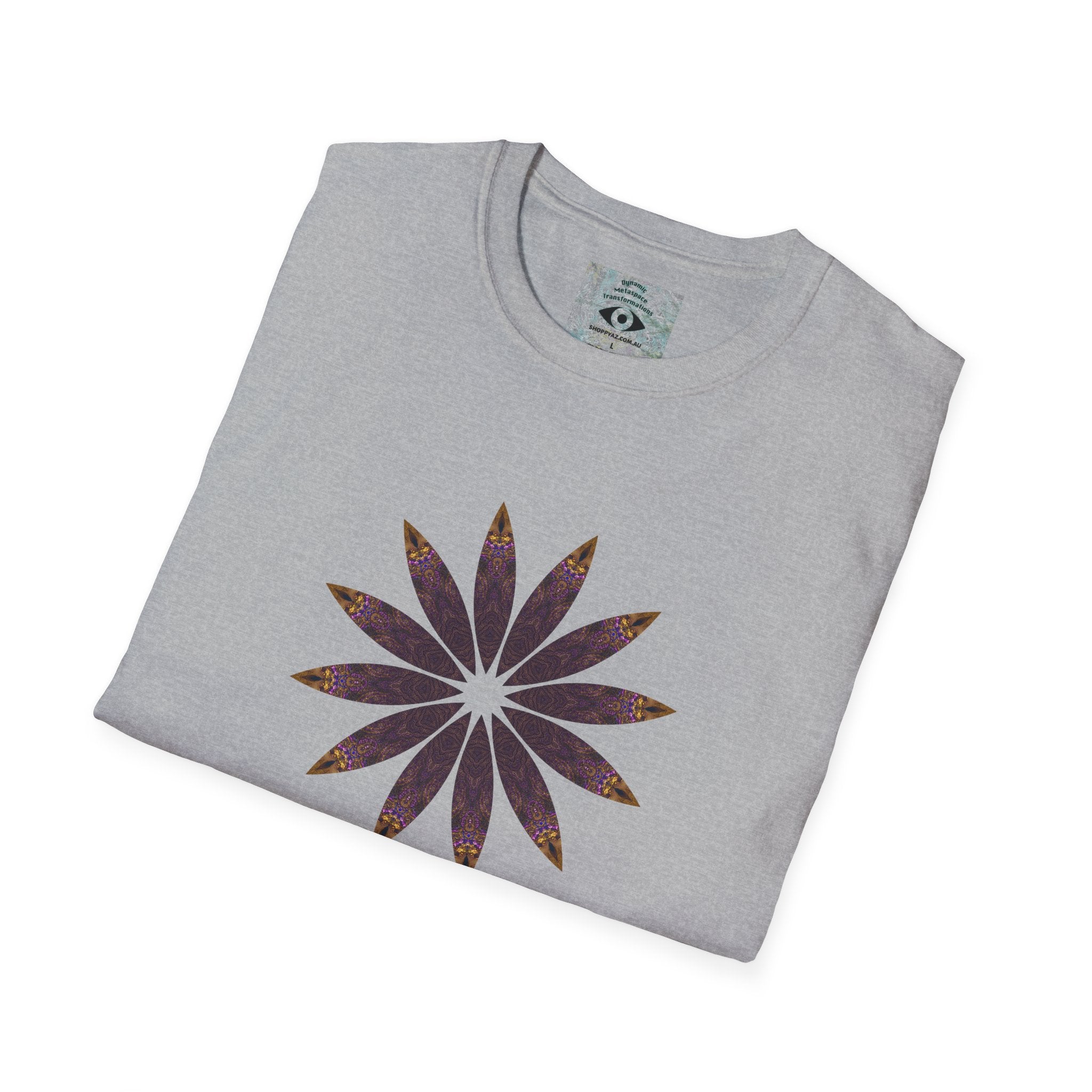 Unisex Softstyle T-Shirt - Love Light Mandalas No.2