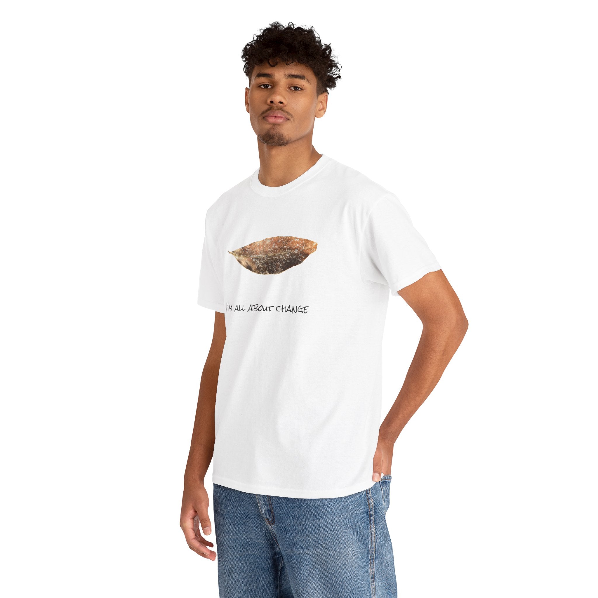 Unisex Heavy Cotton Tee - All About Change No.1