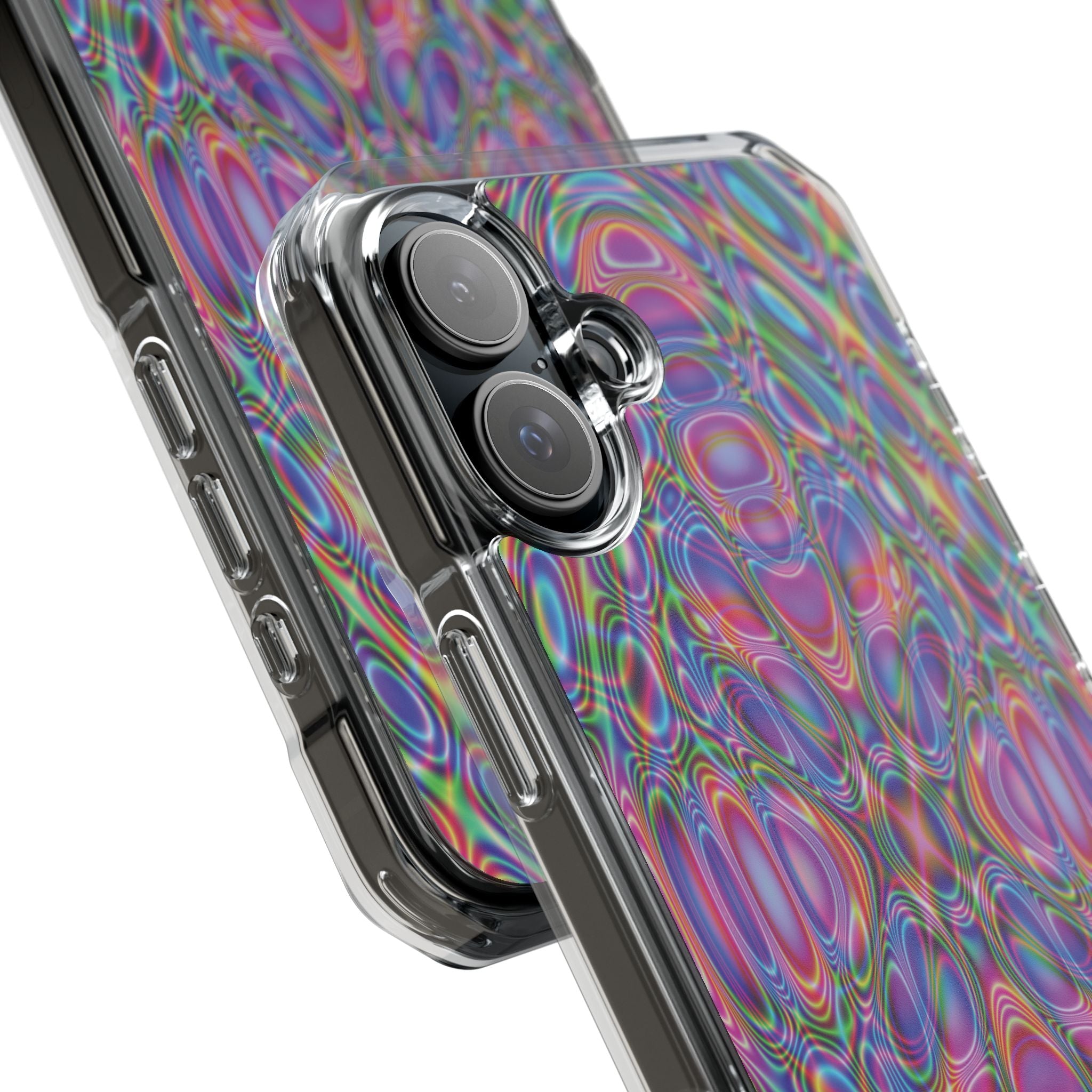 iPhone 16 Magnetic Clear Impact Case - DMT Seer No.1