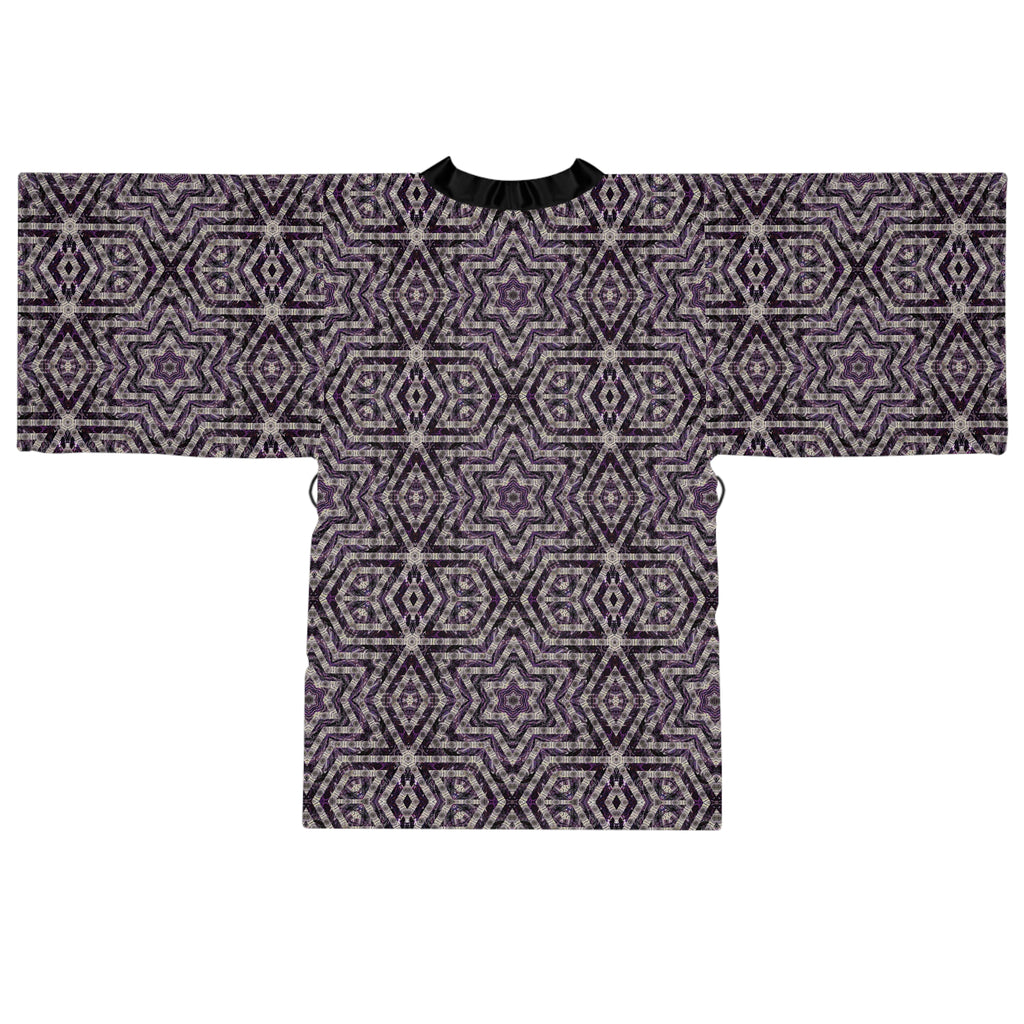Long Sleeve Kimono Robe - P5 Kaleidoscopic No.24