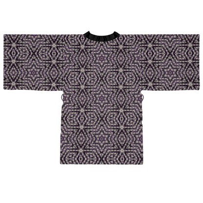 Long Sleeve Kimono Robe - P5 Kaleidoscopic No.24