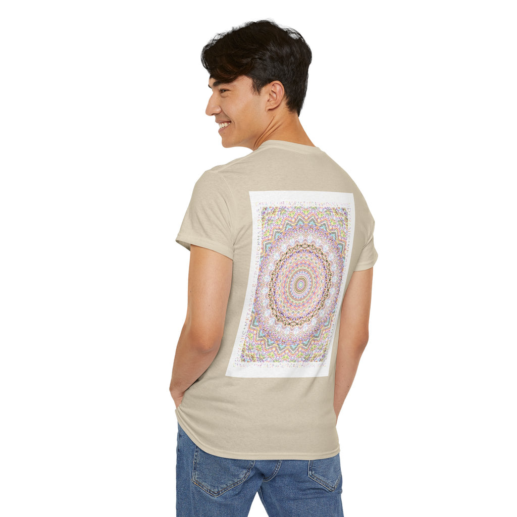 Unisex Heavy Cotton Tee (Back) - DMT Seer No.8