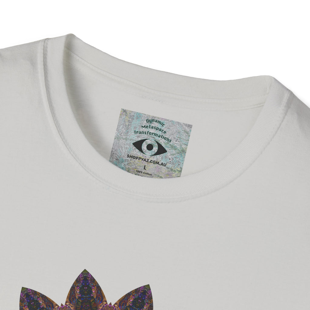 Unisex Softstyle T-Shirt - Love Light Mandalas No.8