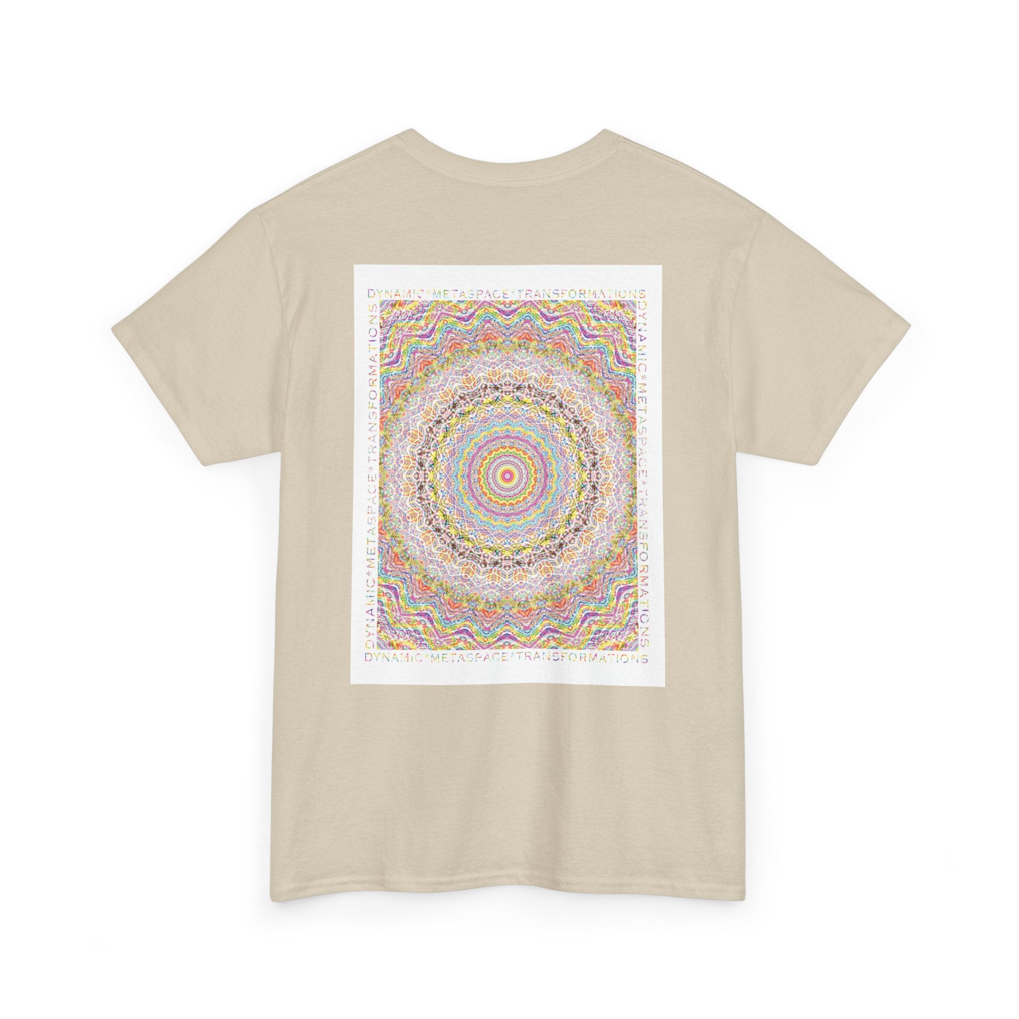 Unisex Heavy Cotton Tee (Back) - DMT Seer No.11