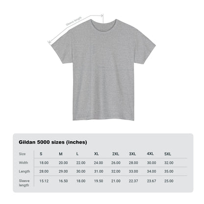 Unisex Heavy Cotton Tee - DMT Scribe No.12