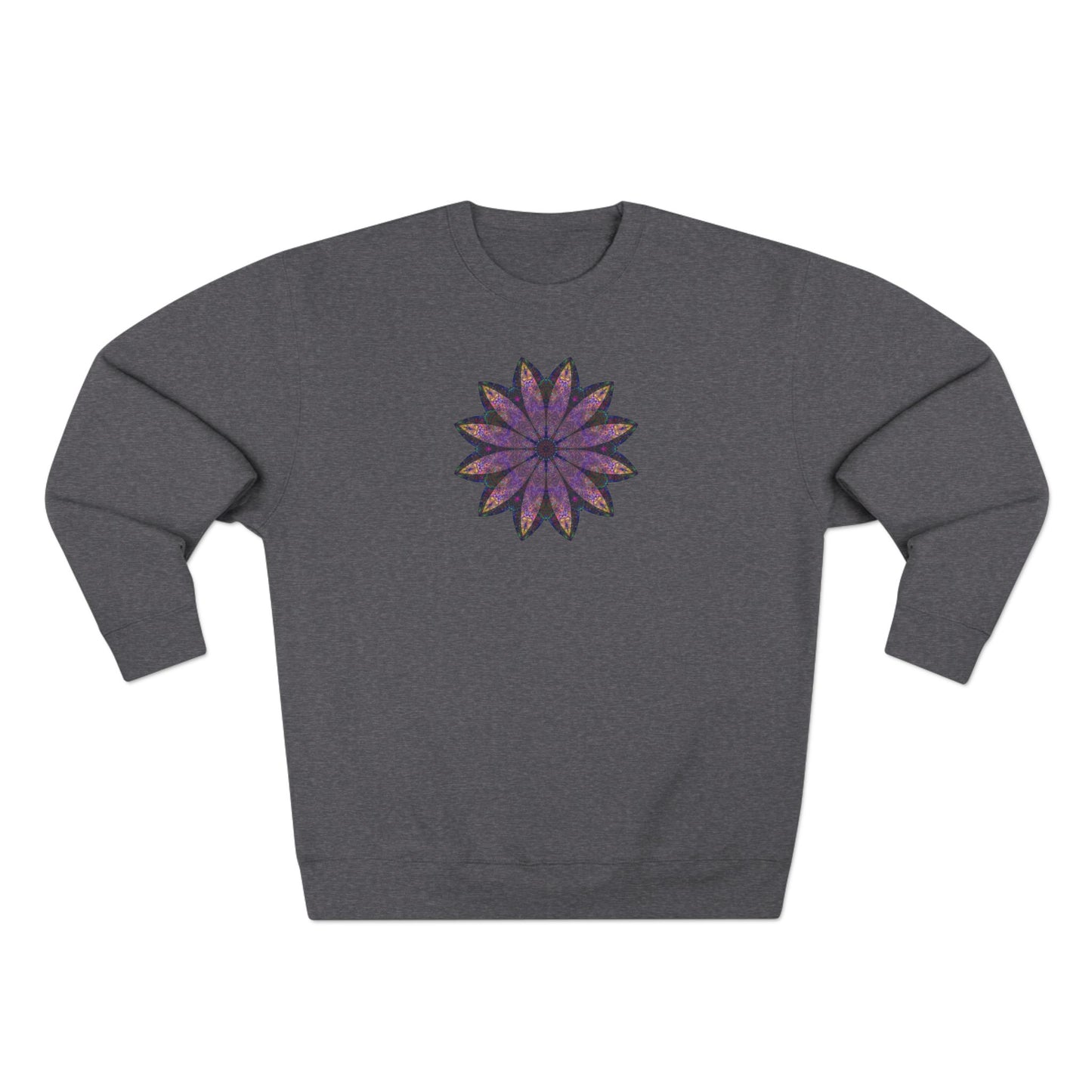 Unisex Crewneck Sweatshirt - Love Light Mandalas No.24