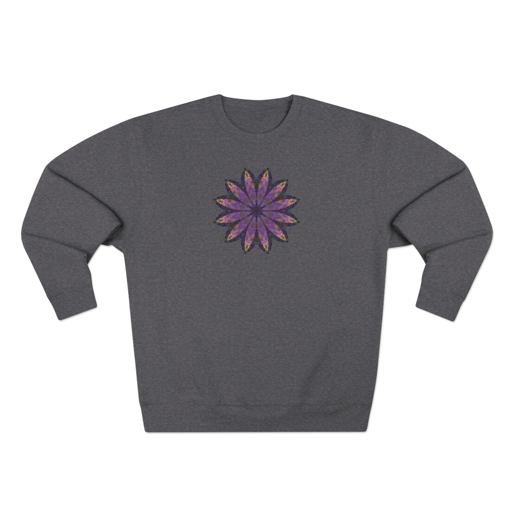 Unisex Crewneck Sweatshirt - Love Light Mandalas No.24