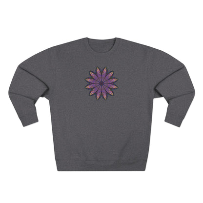 Unisex Crewneck Sweatshirt - Love Light Mandalas No.24
