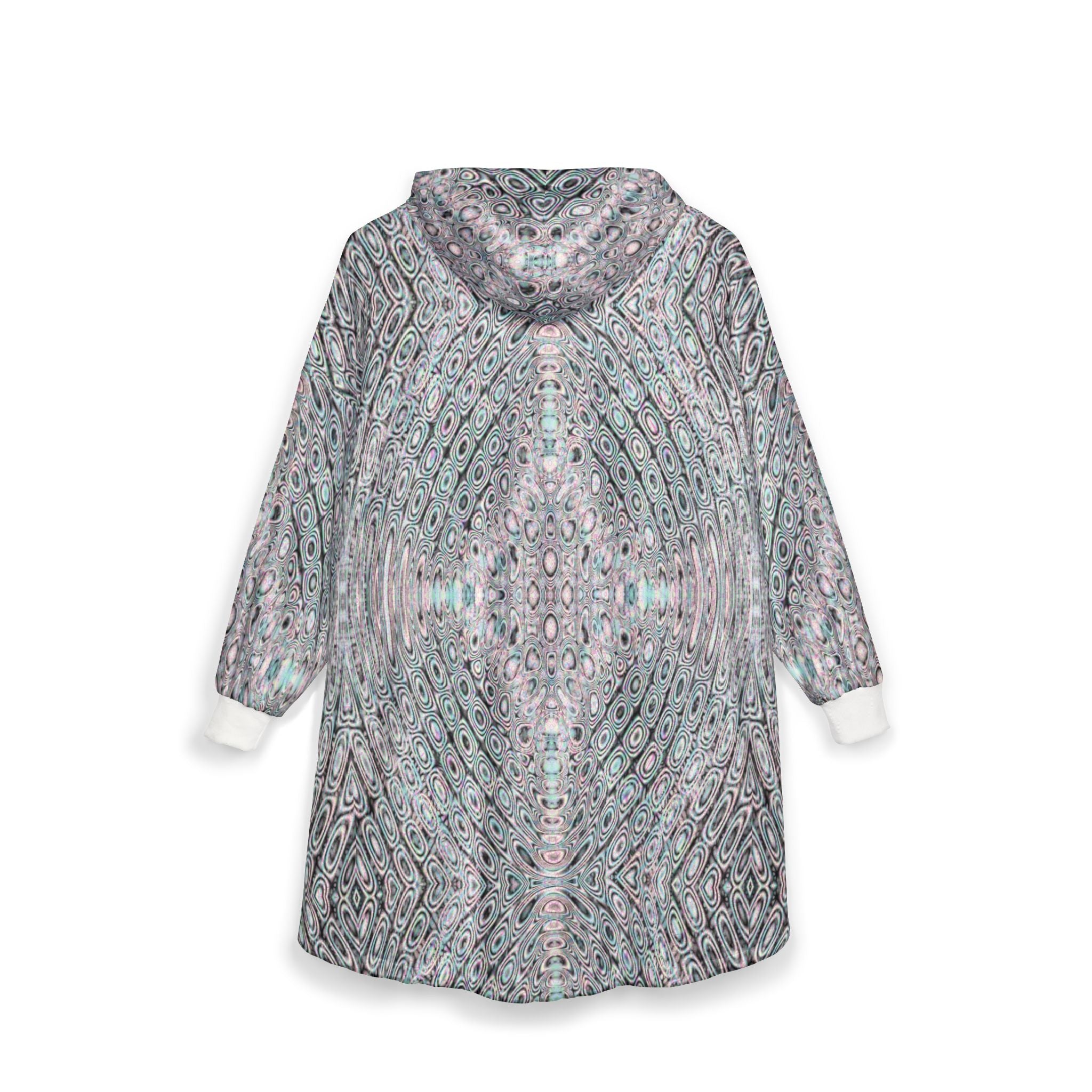 Unisex Hooded Blanket - DMT Seer No. 13