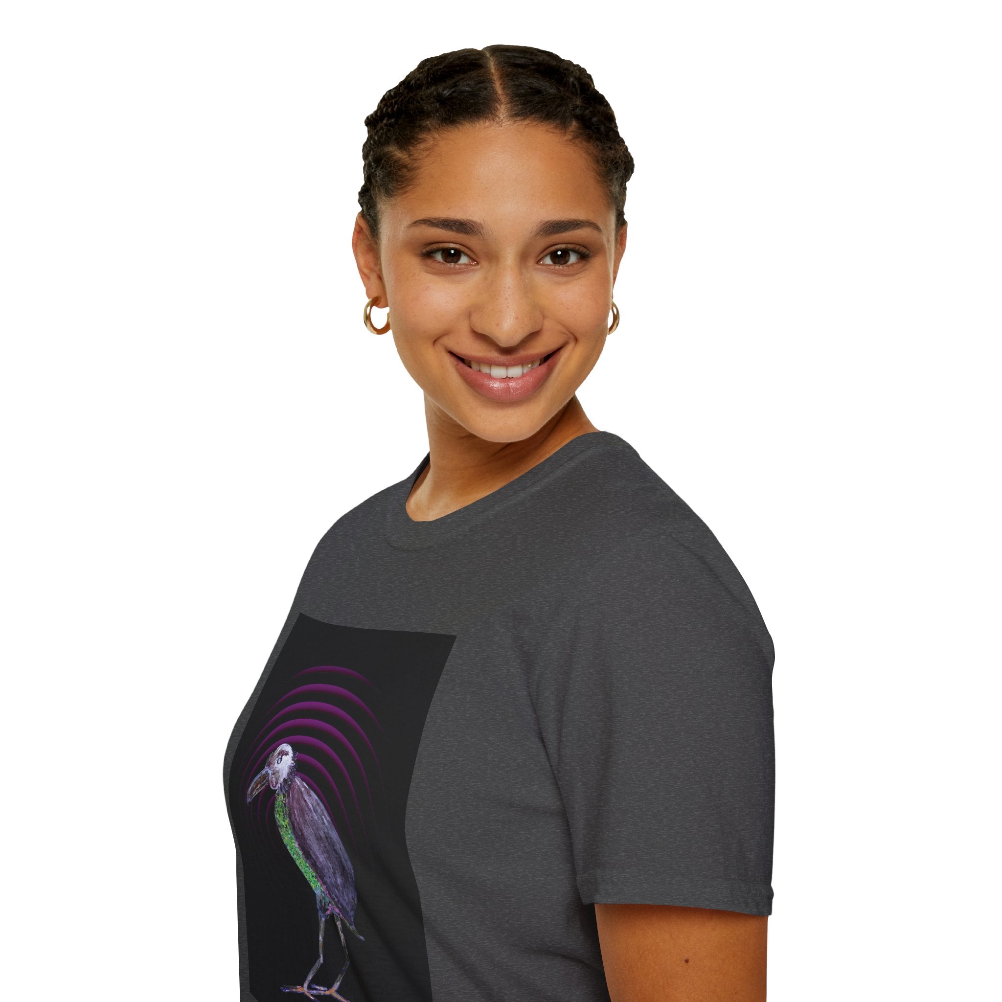 Unisex Softstyle T-Shirt - Birds Of Creation No.2b