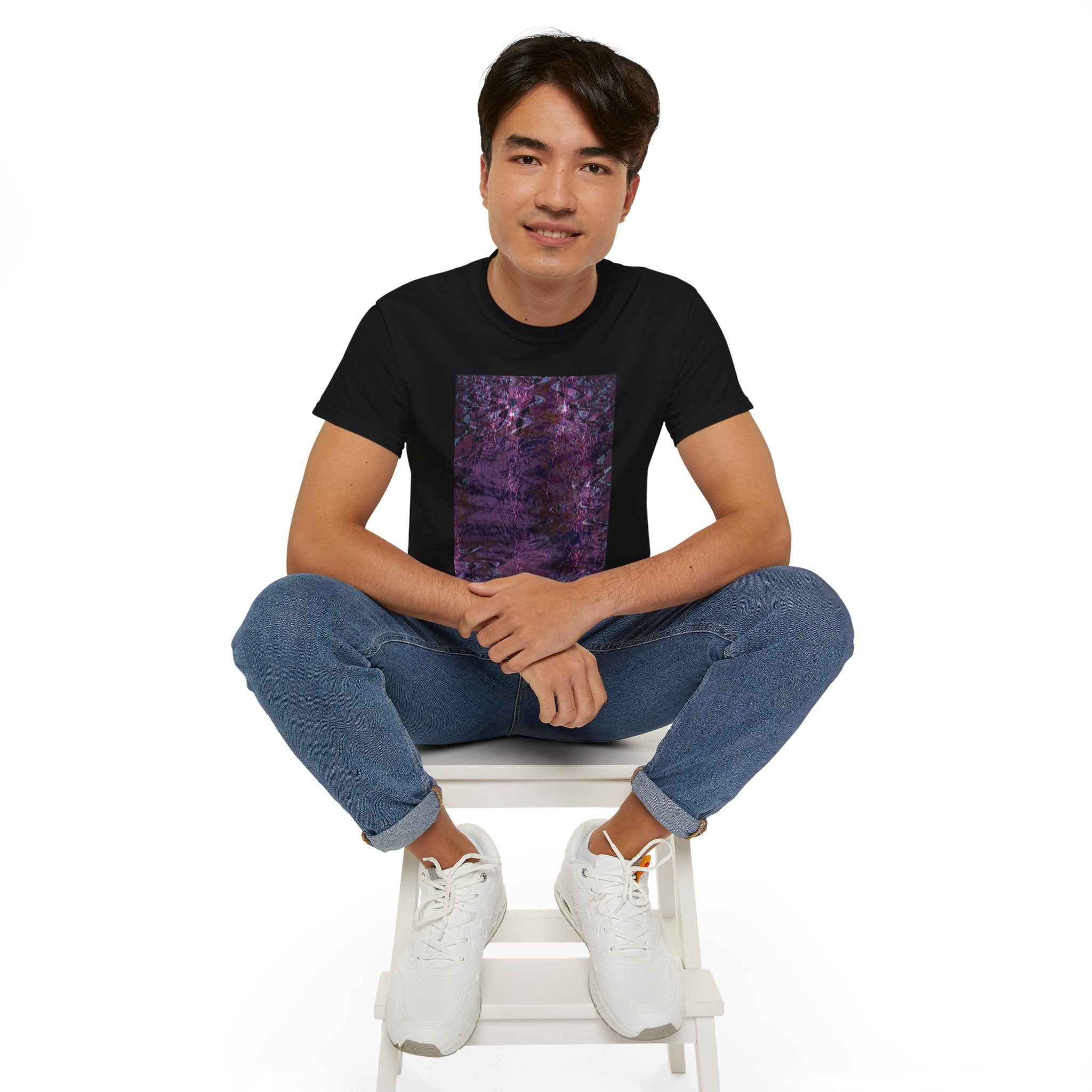 Unisex Ultra Cotton Tee - Love Light Fractals No.6