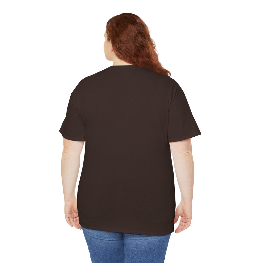 Unisex Heavy Cotton Tee - The Traveller Series (Abstract Autumn)