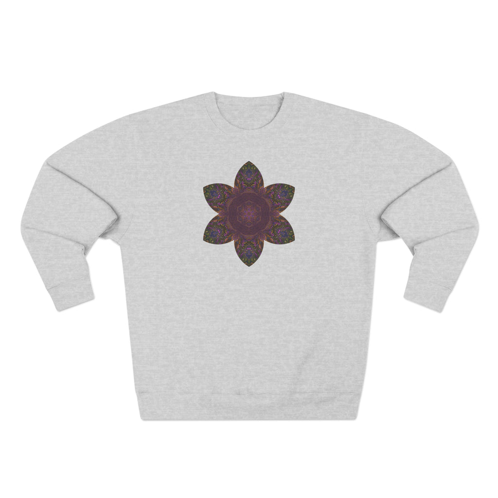 Unisex Crewneck Sweatshirt - Love Light Mandalas No.3