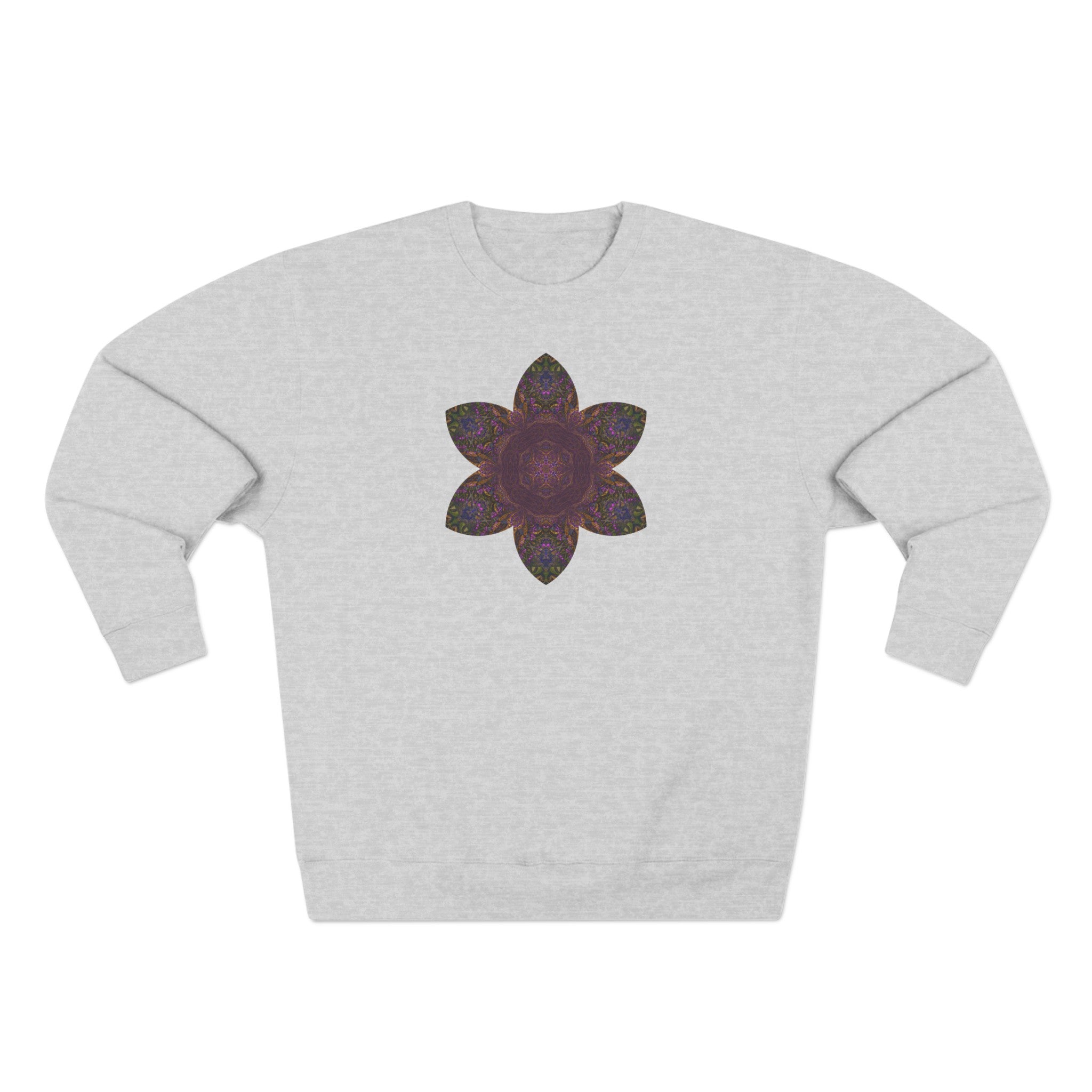 Unisex Crewneck Sweatshirt - Love Light Mandalas No.3