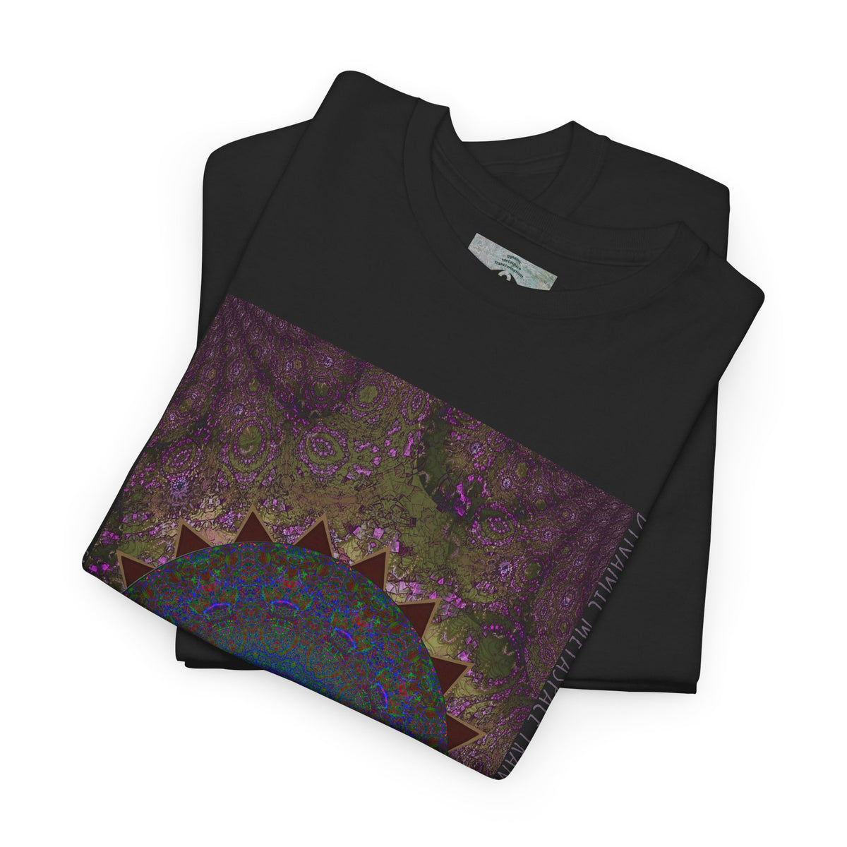Unisex Heavy Cotton Tee - Love Light Spheres No. L8S1