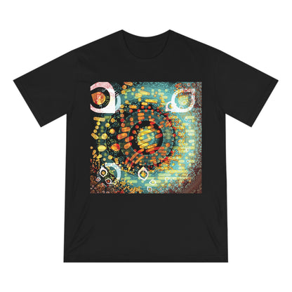 Organic Staple T-shirt - Psychedelic QR No.1