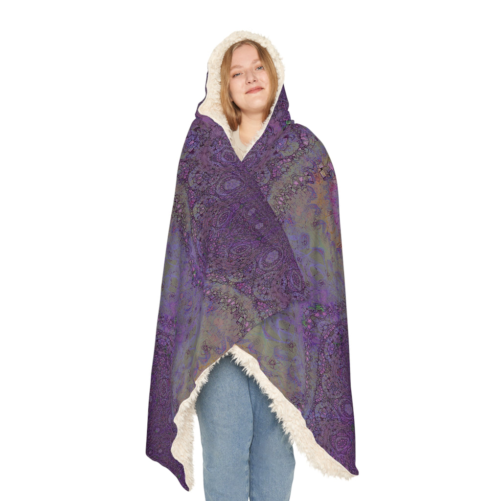 Snuggle Blanket - Love Light Fractals No.13