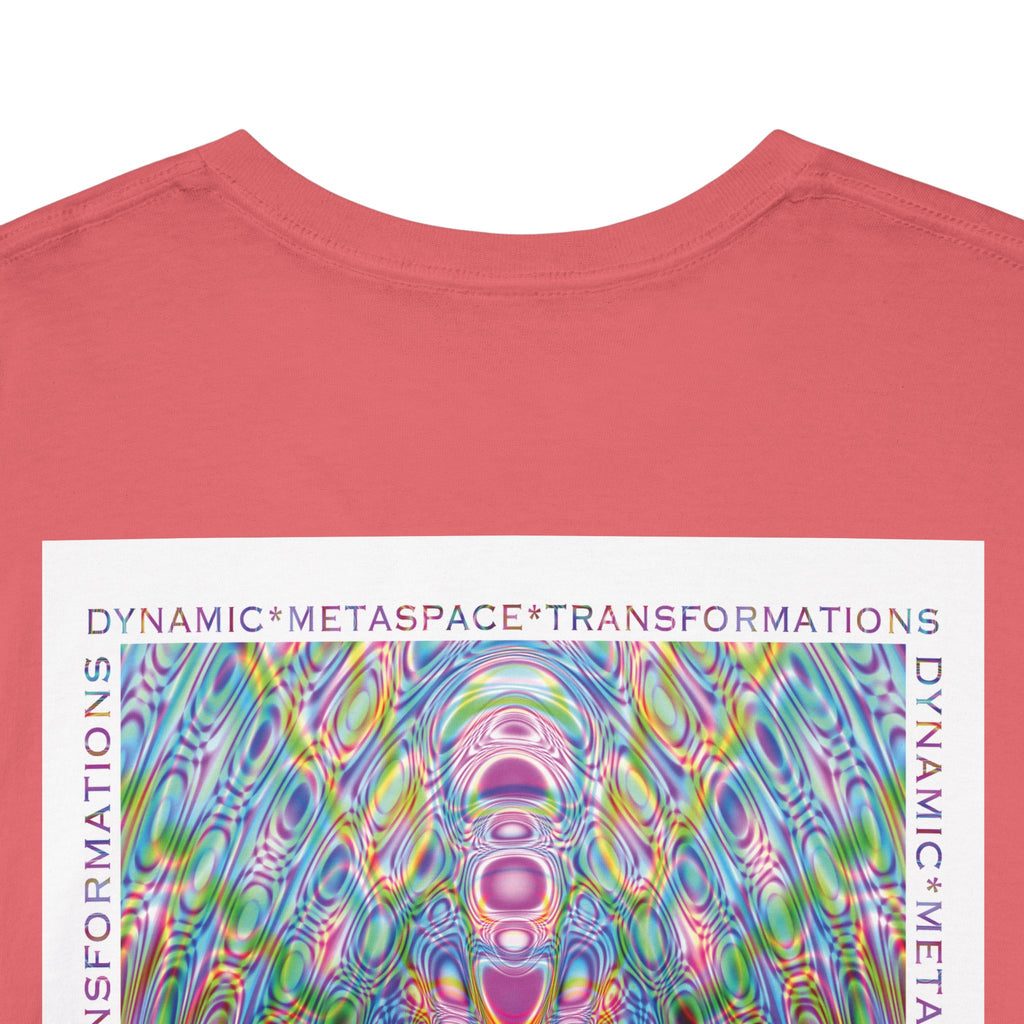 Unisex Heavy Cotton Tee (Back) - DMT Seer No.2